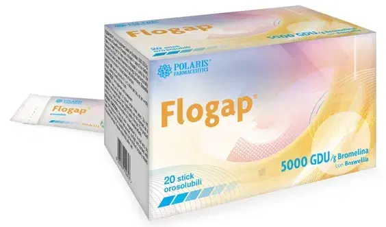 Polaris Flogap 5000 Gdu Integratore Alimentare 20 Stick Orosolubili
