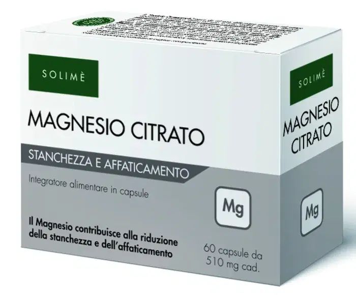 Solimè Magnesio Citrato Bibasico 60 Capsule