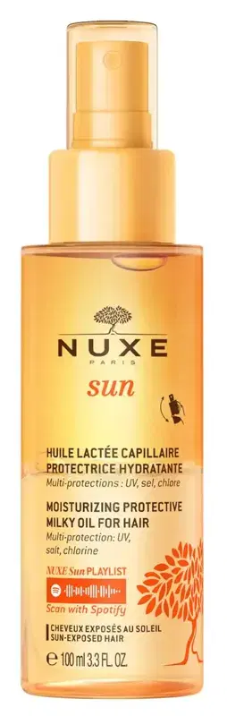 Nuxe Sun Olio Latte Protettivo per Capelli e Cuoio Capelluto 100 ml