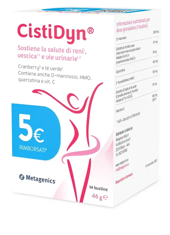 Cistidyn Integratore Per Il Benessere Delle Vie Urinarie 14 bustine