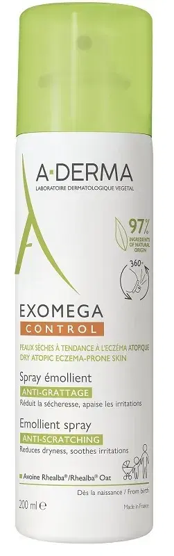 Exomega Spray Emolliente Idratante per Pelle Secca 200 ml