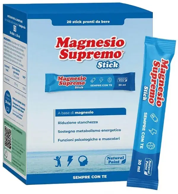 Magnesio Supremo Integratore per la Stanchezza 20 Stick