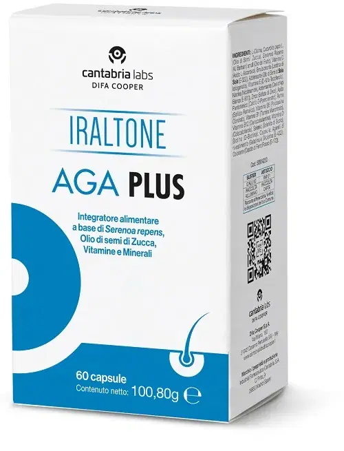 AGA Plus Integratore Capelli 60 Capsule Iraltone
