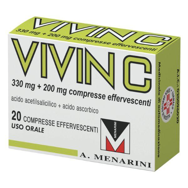 Vivin C*20Cpr Eff 330Mg+200Mg