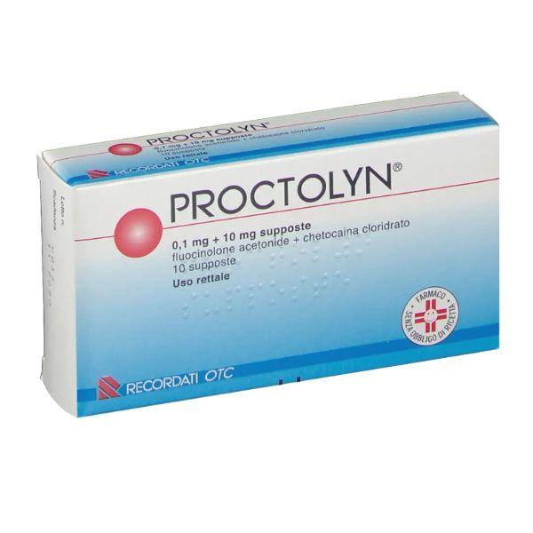 Proctolyn*10Supp 0,1Mg+10Mg