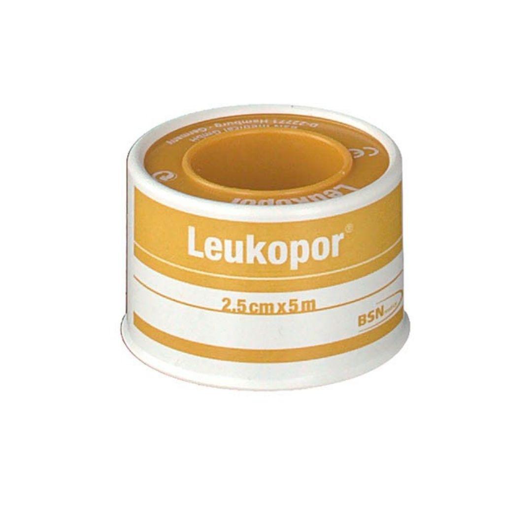 Leukopor Cerotto Adesivo Chirurgico Ipoallergenico In Rocchetto 2,5 x 500 cm