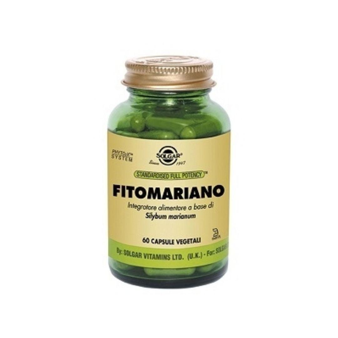 Solgar Fitomariano Integratore Depurativo dell'Organismo 60 Capsule Vegetali