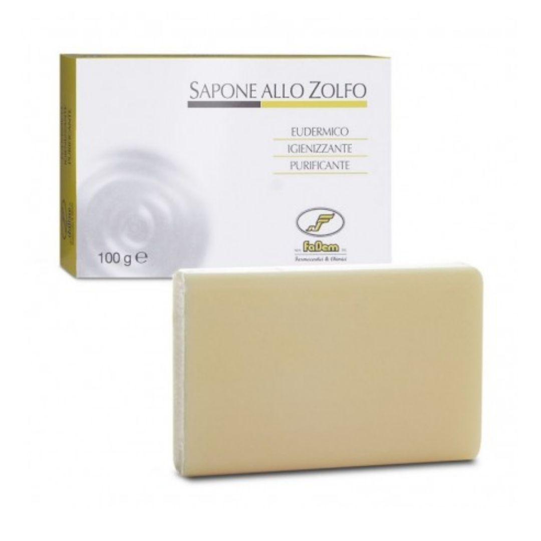 Sapone allo Zolfo Eudermico Igienizzante e Purificante 100 G
