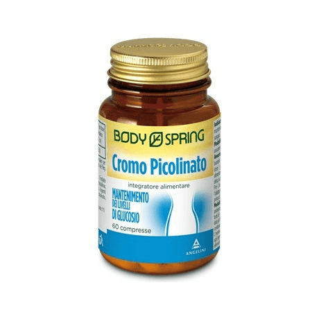 Body Spring Bio Cromo Picolinato Integratore Glucosio 60 Compresse