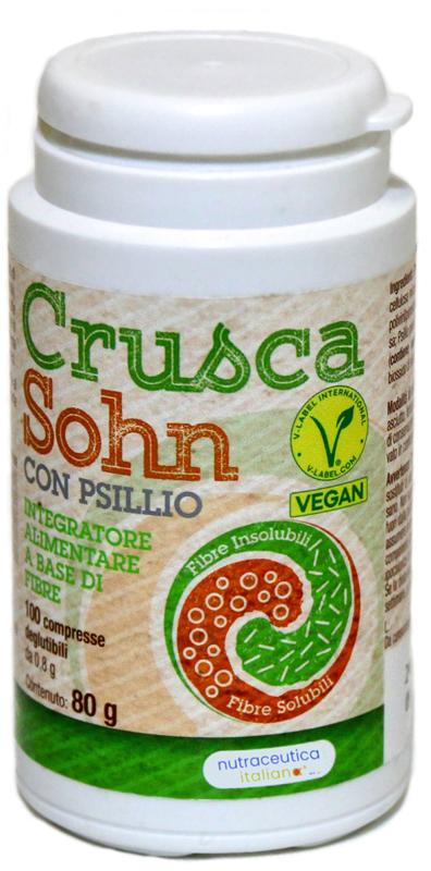 M. Antonetto Linea Intestino Sano CruscaSohn Integratore Alimentare 100 Compress