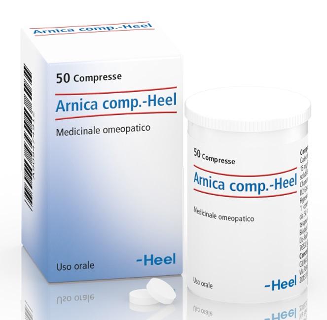 Arnica Comp Heel Medicinale Omeopatico per Infiammazioni Muscolari 50cpr