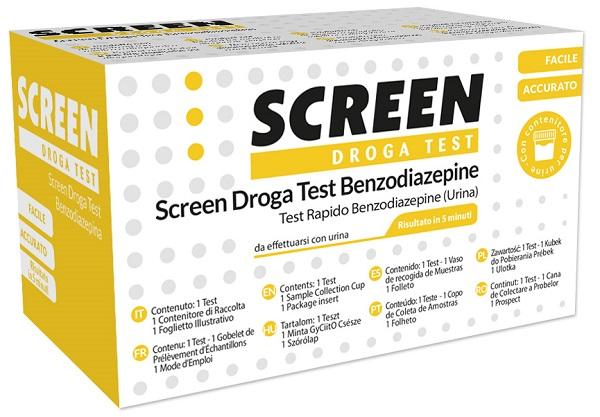Screen Droga Test Rapido Per Rilevazione Di Benzodiazepine