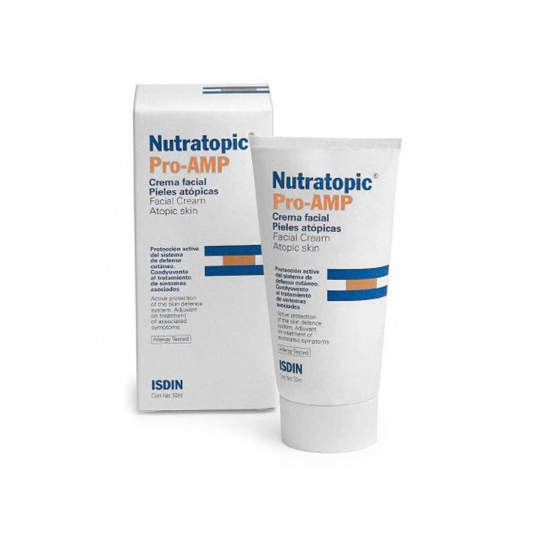 Isdin Nutratopic Pro-amp Crema Viso Specifica Per Pelle Atopica 50 ml