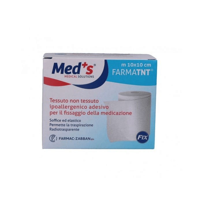 Med's Fix Cerotto TNT Autoadesivo In Rotolo 10 m x 10 cm
