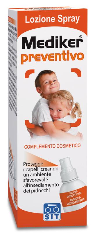 Mediker Preventivo Spray Contro Pidocchi e Lendini 100 ml