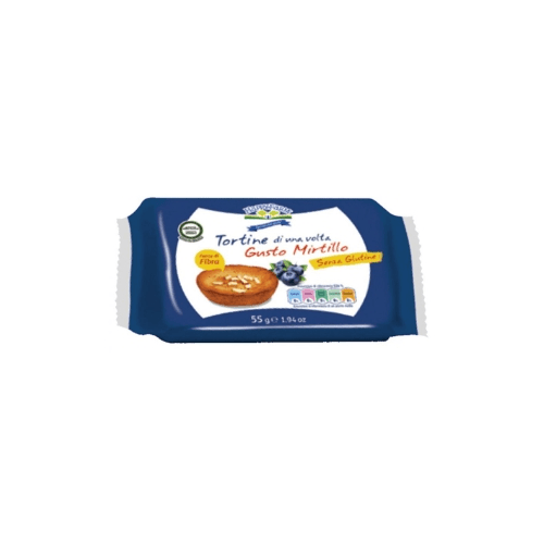 Happy Farm La Tortina Al Mirtillo Senza Glutine 55 g