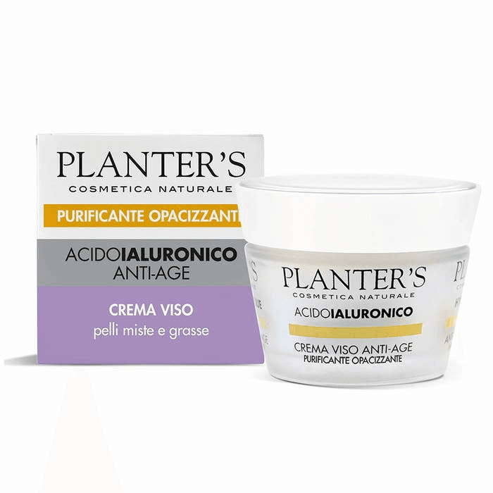 Planter's Crema Viso Anti-Age Purificante Acido Ialuronico 50 ml