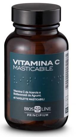 Bios Line Principium Vitamina C Integratore Alimentare 60 Compresse Masticabili