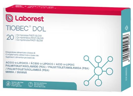Laborest Tiobec Dol Integratore Per Il Metabolismo Energetico 20 Compresse