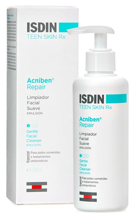 Isdin Acniben Repair Detergente Viso Anti-Acne 180 ml