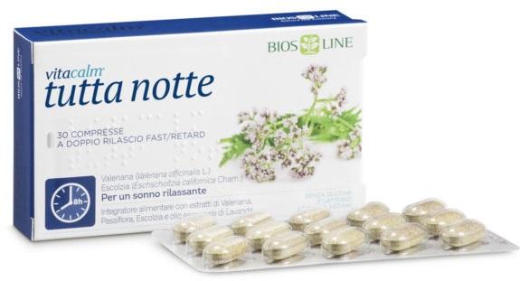 Bios Line Vitacalm Tutta Notte F/r 30cpr