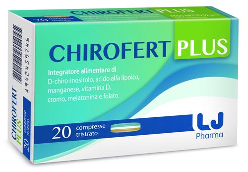 Chirofert Plus Integratore per La FertilitĆ e Ovaio Policistico 20 Compresse
