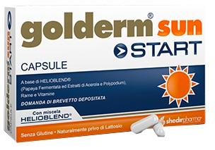 Golderm Sun Start Integratore Per Protezione Solare E Abbronzatura 30 Capsule