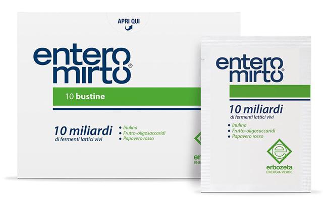 Erbozeta Entero Mirto Integratore a base di Fermenti Lattici 10 Bustine