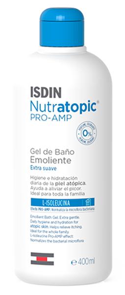 Isdin Nutratopic Pro-amp Gel Detergente per Pelle Atopica 400 ml