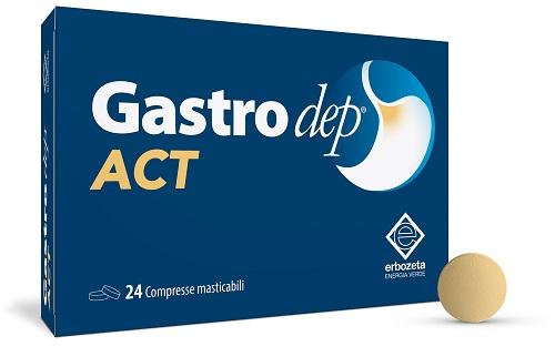Gastrodep Act Compresse Masticabili Per Digestione E Sollievo 24 Compresse