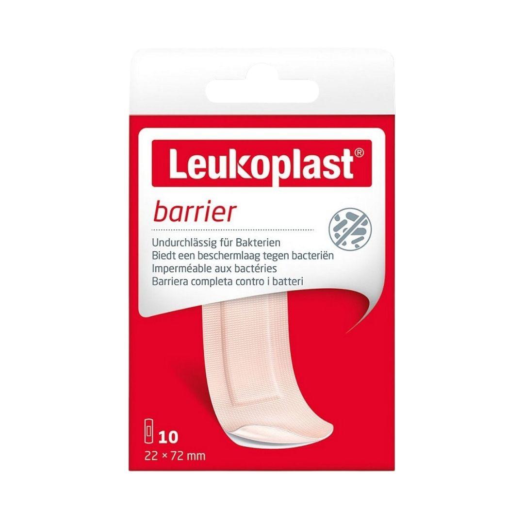 Leukoplast Barrier Riduce il Rischio d'Infezione 72x22mm 10 Pezzi