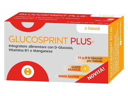 Glucosprint Plus Integratore Trattamento Ipoglicemia 6 Fiale
