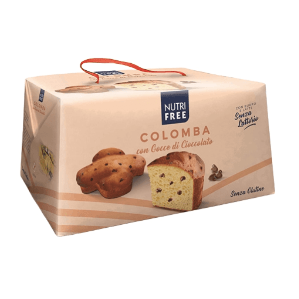 Colomba Senza Glutine Con Gocce Di Cioccolato 550 g