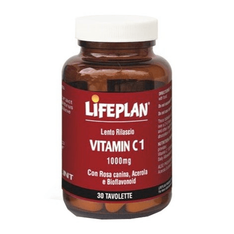 LifePlan Vitamin C1 Integratore Vitaminico 30 Tavolette
