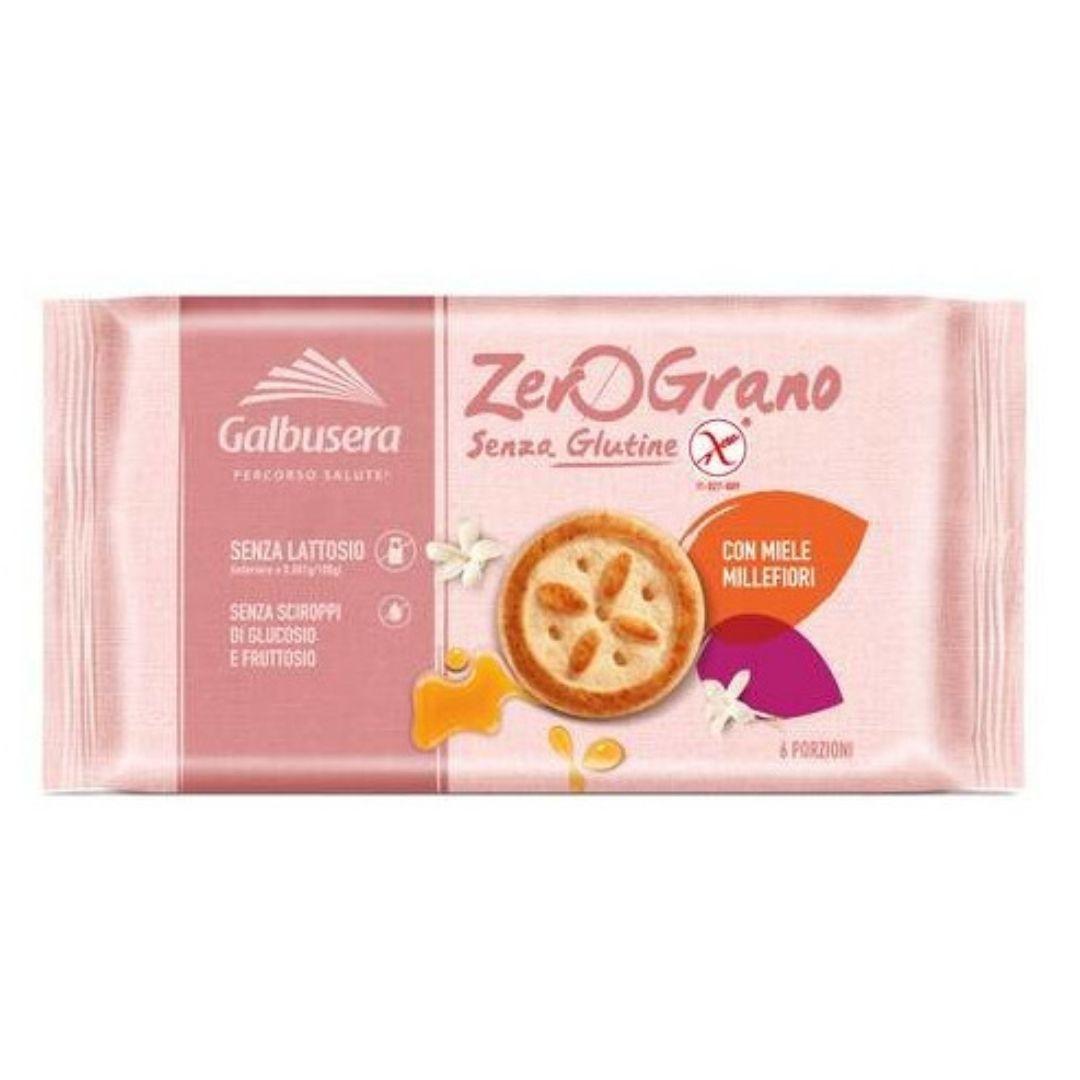 Zerograno Frollino con Miele Millefiori Senza olio di palma 220 g