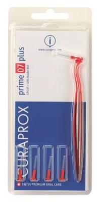 Curaprox Cps 451 Set Rosso Prime Plus 07 5 Scovolini Cps + 1 Supporto Uhs 451