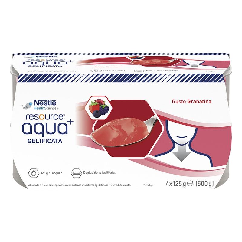 Nestlé Linea Alimentazione Speciale Resource Bevanda Gelificata Granatina 4x125