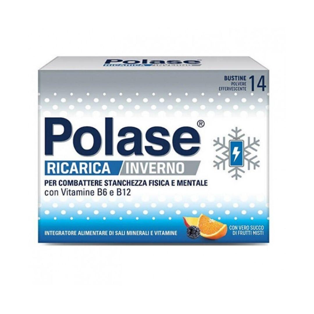 Polase Ricarica Inverno Integratore per Stanchezza Fisica e Mentale 14 Bustine