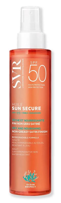 Laboratoires Svr Sun Secure Olio Secco Finish Satinato Spf50+ 200 ml