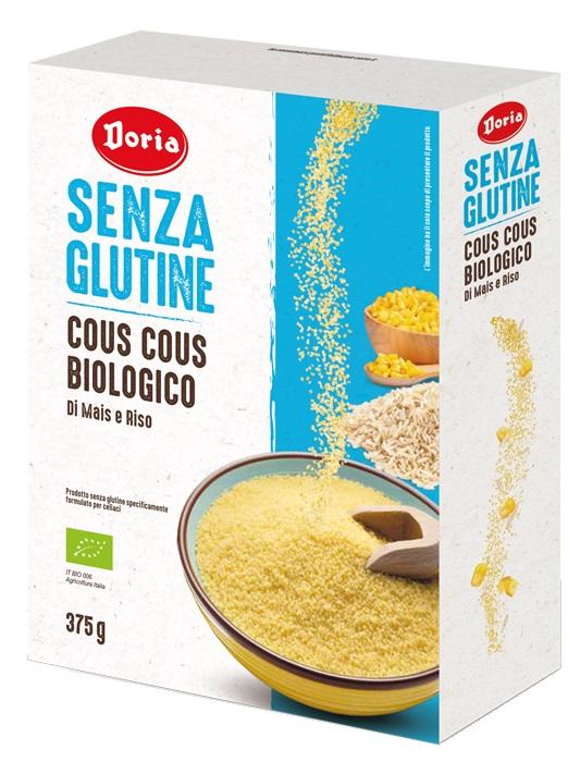 Doria Cous Cous Bio di Mais e Riso Senza Glutine