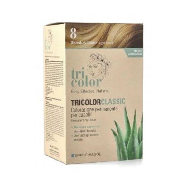 Specchiasol Tricolor Classic Tintura per Capelli 8 Biondo Chiaro