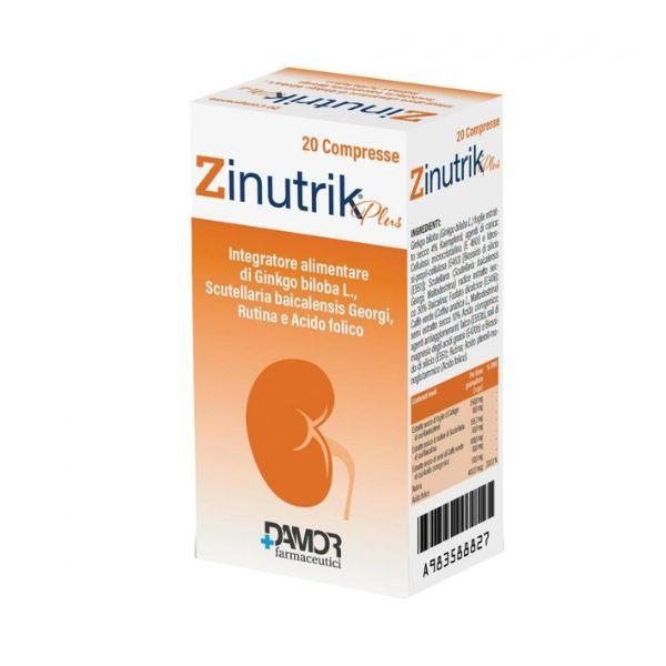Farmaceutici Damor Zinutrik Plus Integratore Alimentare 20 Compresse