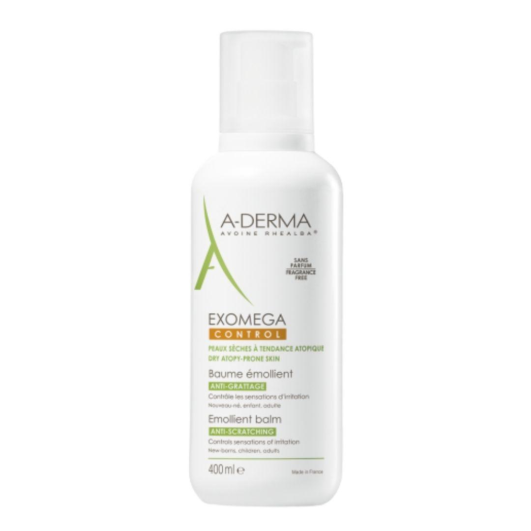 A-Derma Exomega Control Balsamo Emolliente Anti-Prurito per Pelli Secche 400 ml