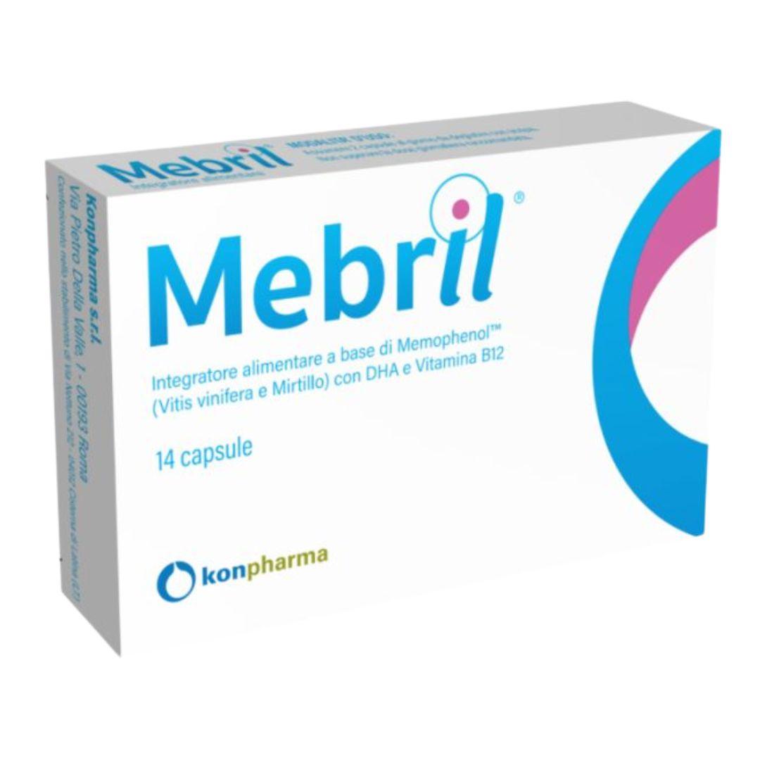 Mebril Integratore Naturale per Benessere dell Organismo 14 Capsule