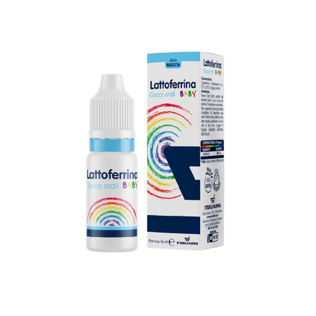 Sterilfarma Lattoferrina Baby Gocce Integratore per le Difese Immunitarie 16 ml
