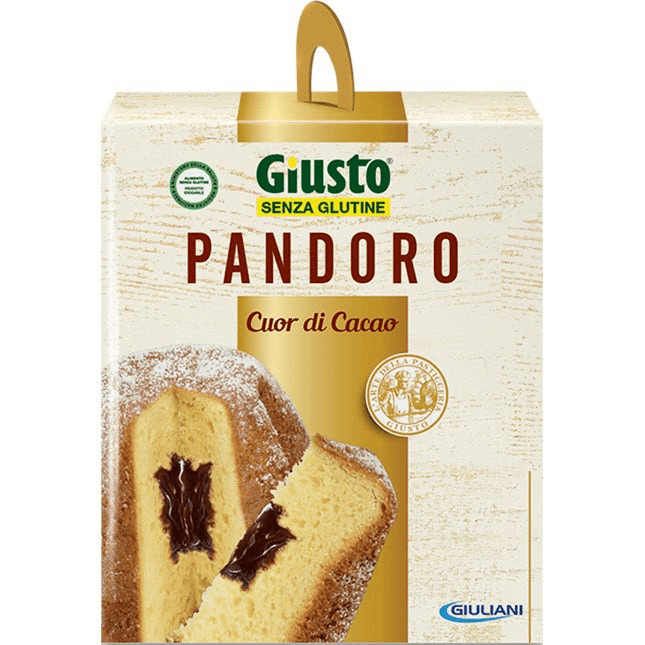 Giusto Senza Glutine Pandoro Cuore Di Cacao 360g
