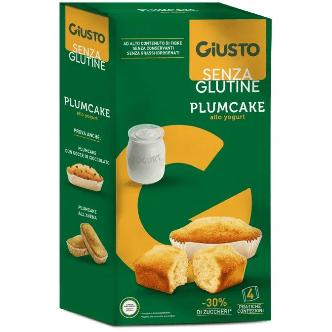Giusto Senza Glutine Plumcake Con Gocce Di Cioccolato 160g