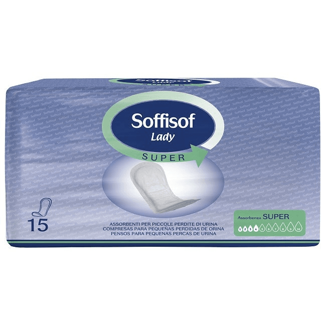 Soffisof Protezioni Femminili Lady Classic Super 15 Assorbenti