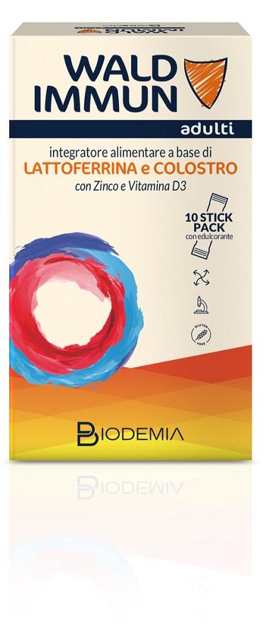 Waldimmun Adulti Integratore per Difese Immunitarie 10 Stick