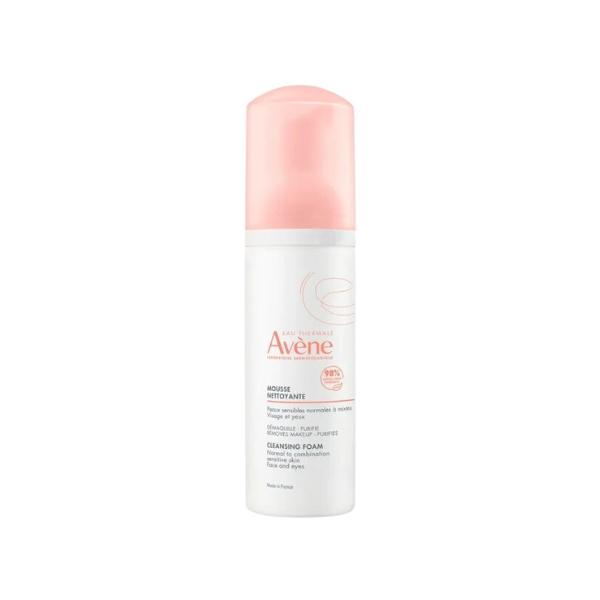 Avene Mousse Detergente Opacizzante Viso e Occhi per Pelli Normali e Miste 150ml